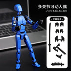 13 Action Figure Titan Multi-Jointed Movable Shapeshift Robot T13 Action Mannequin Character And Dog Figure Toys Gifts
