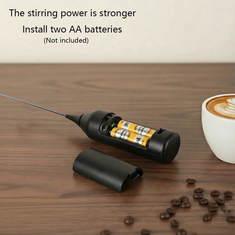 Electric Milk Frother Hand Mixer Portable Coffee Whisk Foam Maker Egg Beater Cream Blender for Dessert Drink Food Mixing