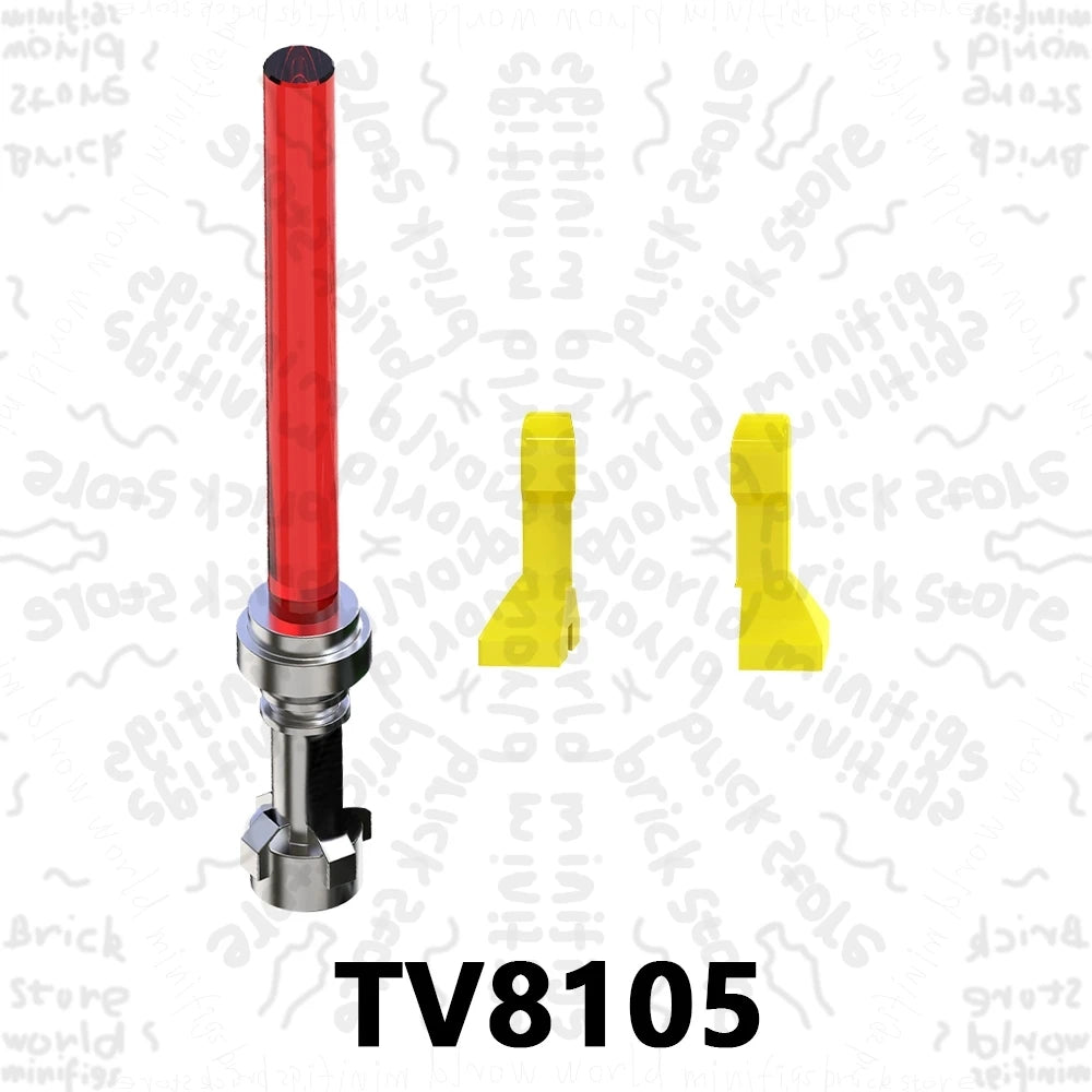 TV6117 TV6118 TV6119 Space War Action Figure Accessories Building Blocks Gift Toys For Children Adult Brick TV6116 TV6115 TV6114