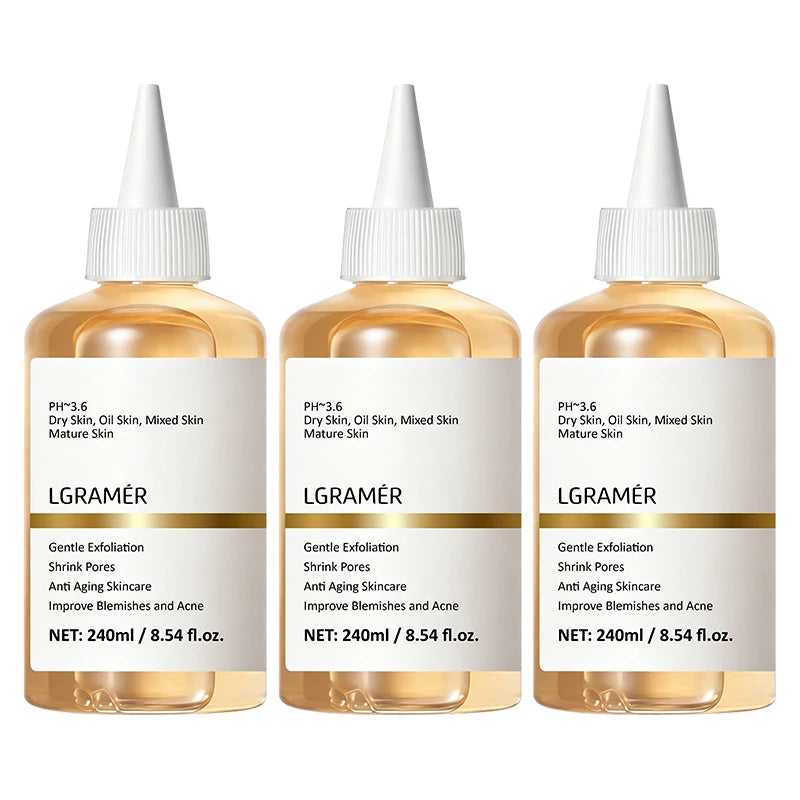 100ml Exfoliating Facial Toner,7% Glycolic Acid Exfoliating Toner,Pore Minimizing Toner,Smooth Skin, Even Tone,Hydrating Formula