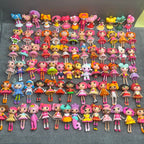 Original 8-10cm Lalaloopsy  Little Sister Multi-style Dolls PVC Girls' Holiday Gift Collection Toys