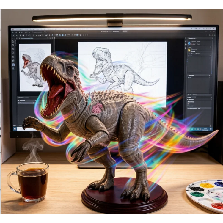 In Stock New Jurassic Hammond Collection Series Indominus Rex Dinosaur Toy Model Collection Gift