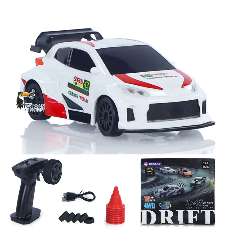 SALE 4WD RTR 1/43 RC Speed Car Four-wheel Drive Radio Control 2.4g Mini Racing Drifting Car Toys High Speed Model Gift Hobby