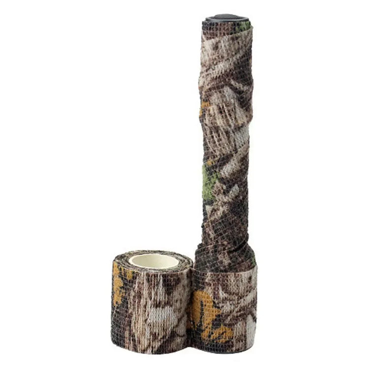 Tactical Camo Tape Hunting Self-Adhesive Wrap Stretch Bandage Outdoor Gear Concealment Cylindrical Object Protection Accessories