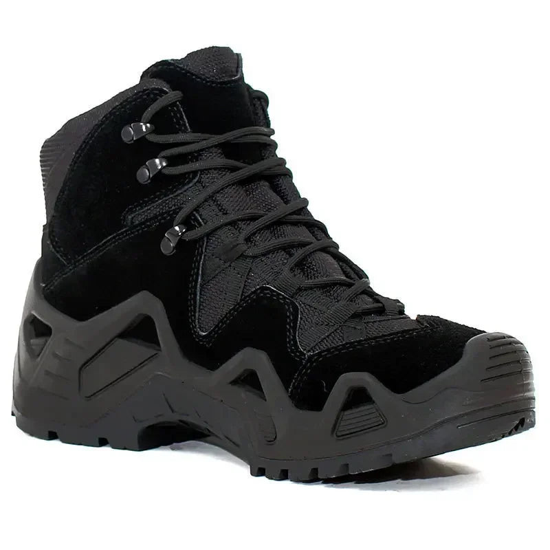Outdoor Hiking Boots Men's Lace Up Breathable Training Tactical Hiking Desert Boots Plus Size Shoes Botas Militares Masculinas
