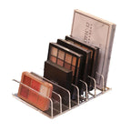 7-Compartment  Makeup Organizer Desktop Eye Shadow Palette Display Box Makeup Blush Cosmetics Shelf Make up Tools Storage Holder