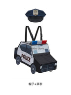 Children Happy Day Festival Cars Cosplay Jumpsuit Police Car Fire Truck Ambulance Cosplay Costumes for Kids Performance Wear