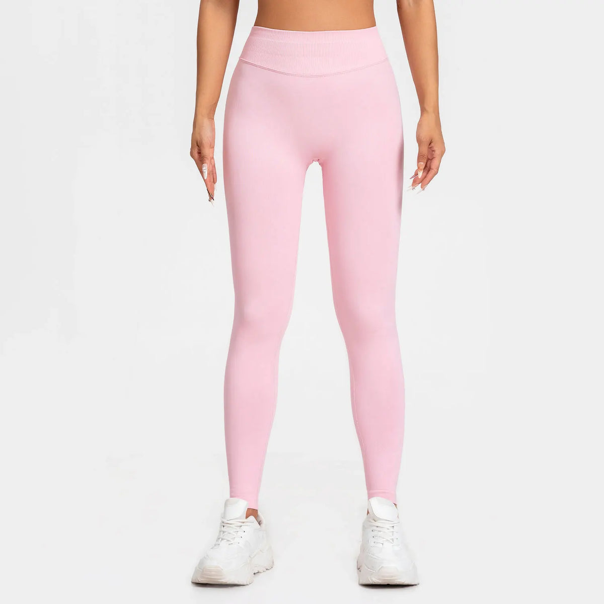 NCLAGEN Leggings Woman Yoga Seamless Sports Pants Tummy Control Squat Proof Gym Clothes Fitness Workout Scrunch Butt Tights