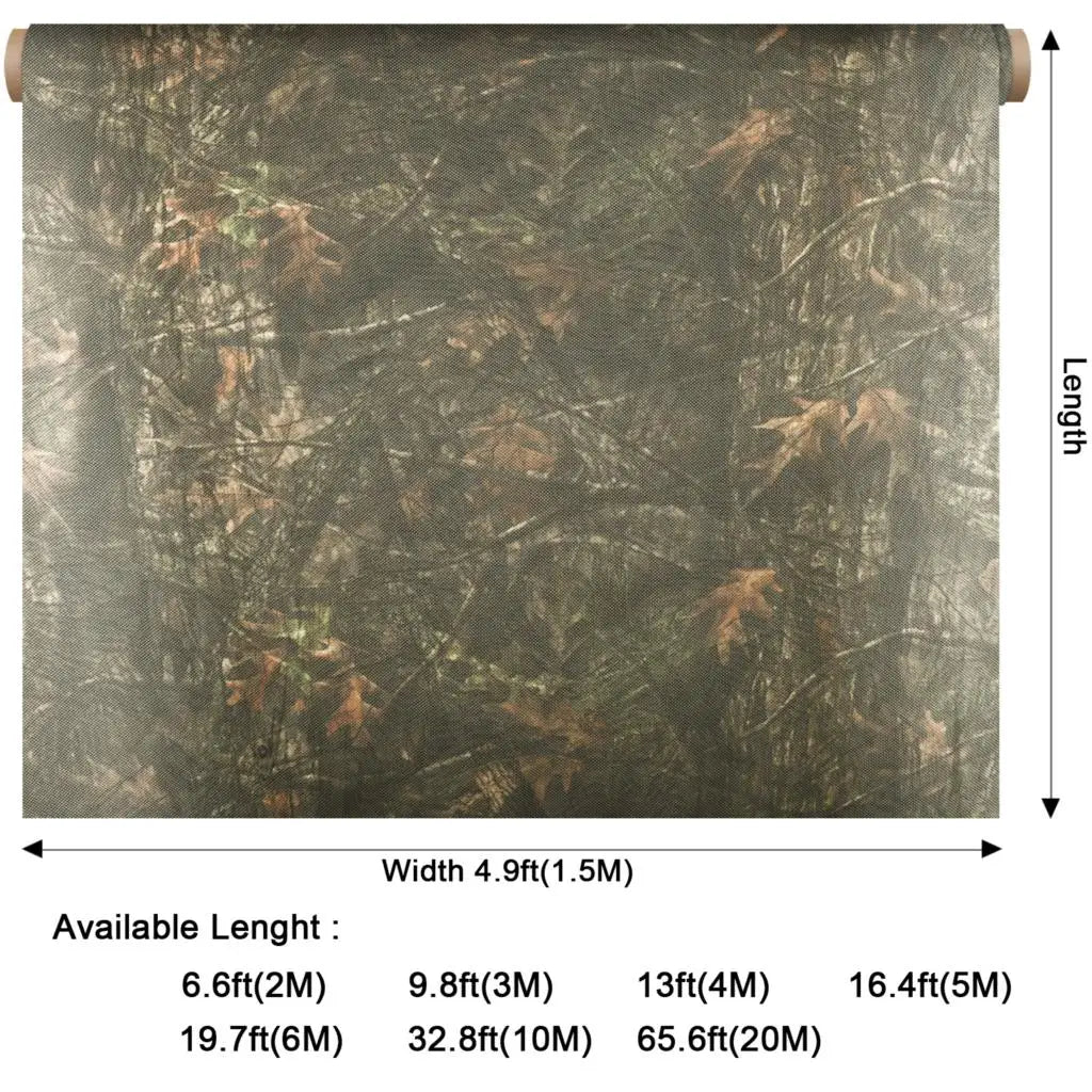 300D Camo Netting For Hunting Cover Camping  Outdoor Camouflage Net Blinds Great For Shooting Ground Blinds Tree Stands