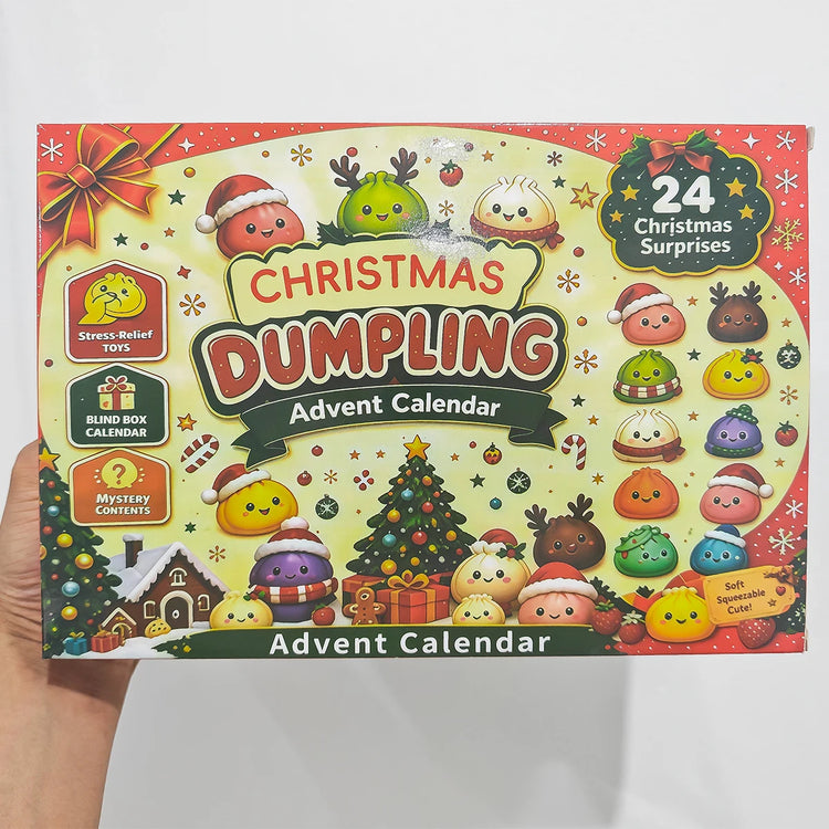 New NeeDoh Advent Calendar Gift 24 Day 3D PVC Sensory Squeeze Adult stress relieving toy Countdown Christmas 2027 Year Gift