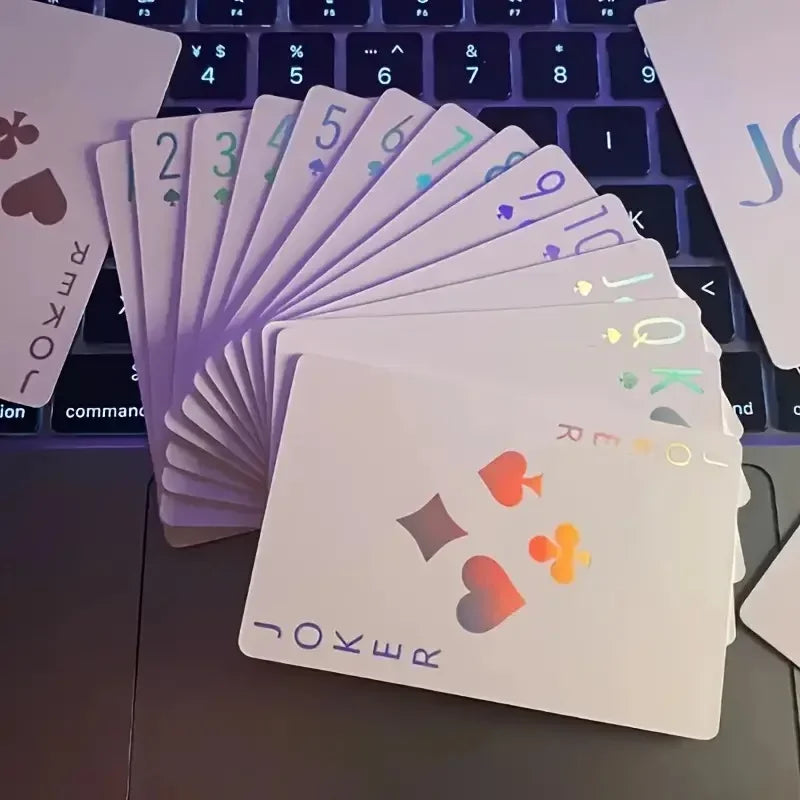 Luminous playing cards, made of high-quality cardboard material, are suitable for dormitory use, as well as various holiday part