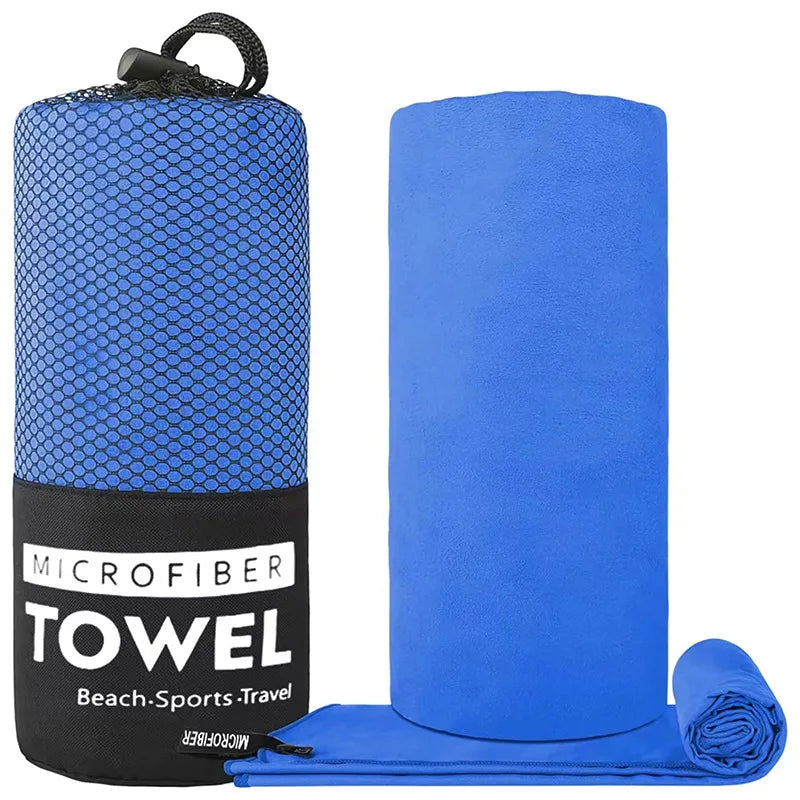 New Microfiber Towel Sports Quick Dry Super Absorbent Camping Towel Ultra Soft Lightweight Gym Swimming Yoga Beach Towel