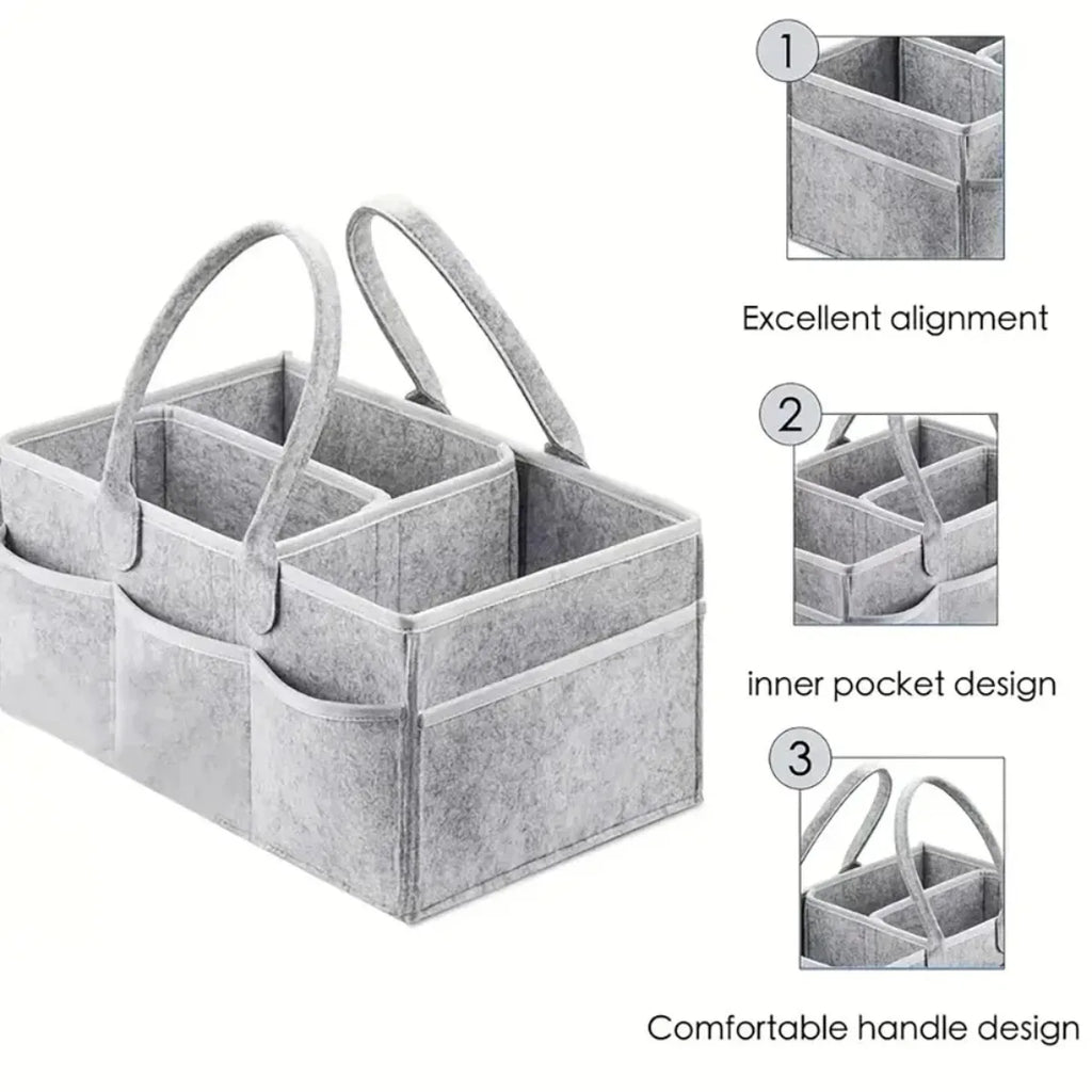 Baby Diaper Ball Bag Organizer Portable Holder Bag Change Table And Car Nursery Essentials Storage Box Uses For Baby Diaper Bag