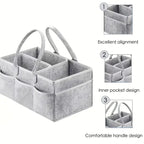 Baby Diaper Ball Bag Organizer Portable Holder Bag Change Table And Car Nursery Essentials Storage Box Uses For Baby Diaper Bag