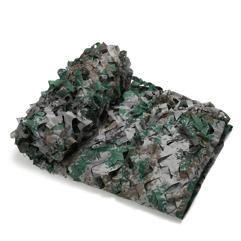 camouflage net Hunting camouflage net Garden gazebo net Car awning White blue green black jungle desert color