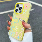 Spring Flower Pattern Phone Case For iPhone 18 17 16 Pro Max Cases iPhone 17e 16e 11 15 12 13 14 Pro Max Air X XR 7 8 Plus Cover