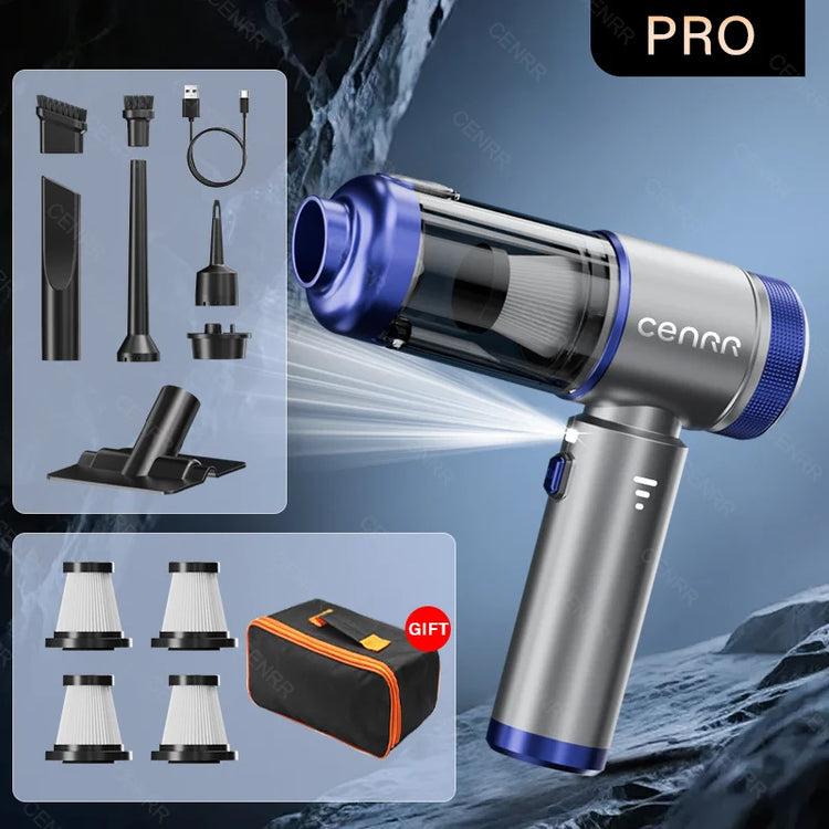 CENRR 2026 Car Vacuum Cleaner Mini 998000PA Cordless Powerful for Home Handheld Blower Car Cleaner Portable Car Vacuum Cleaner