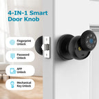 Viladepot Smart Lock Fingerprint Door Lock App Control Passcode Unlock Electronic Touchscreen Keypad Indoor