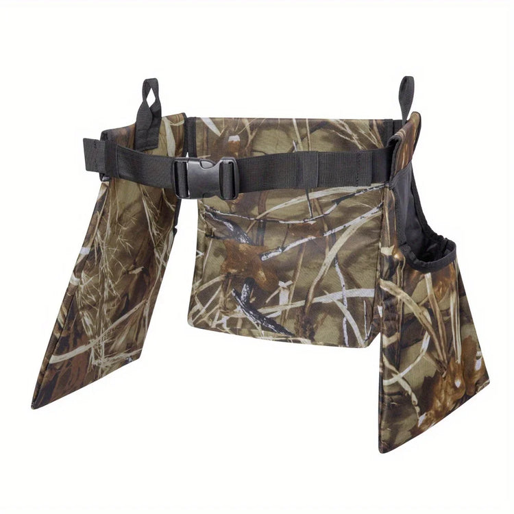 3-in-1 Camo Tactical Hunting Waist Belt Bag , Multi-Pocket Adjustable Outdoor Archery & Hunting Gear Storage Pouch