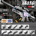 Manual Soft Bullet M416 Soft Bullet Gun Can Fire Submachine Gun Model  Toy Gun Action Loading Assault Rifle
