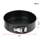 Kitchen Accessories Carbon Steel Cakes Molds Round Cake Pan Bakeware Non-Stick Metal Bake Mould Removable Bottom