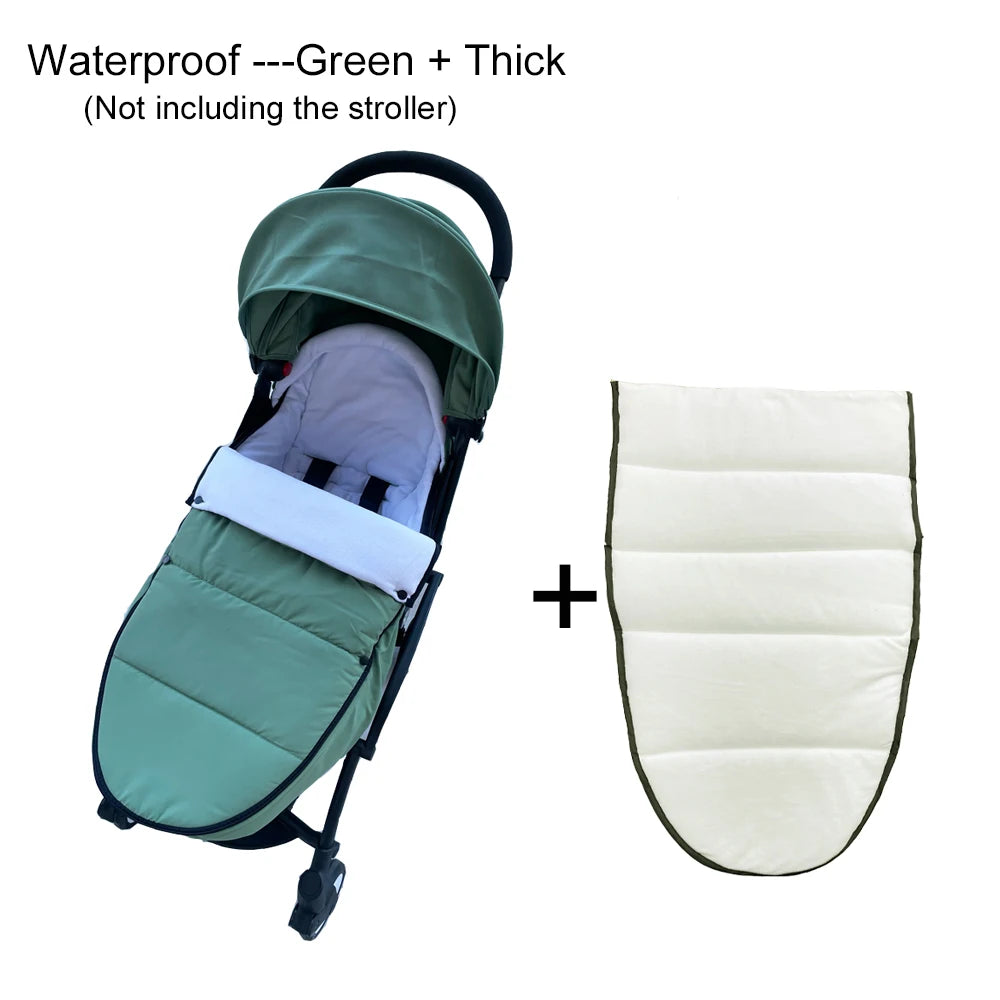 Universaln Stroller Footmuff Compatible with all YOYO Strollers and Bugaboo strollers - Windproof, Waterproof & Thermal Warm