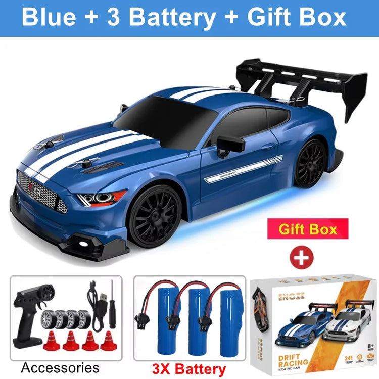 Oike 4WD RC Drift Car Remote Control 4x4 Racing RTR 2.4G Radio Truck Vehicle Model Toy Gift for Boy Girl Children Kid Adult