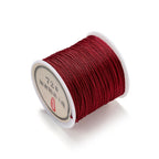 10/50M 0.8mm Nylon Thread Cord Macrame Rope Bracelet Braided String For DIY Tassels Beading String Jewelry Making Accessories