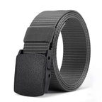 2Pcs New Automatic Buckle Nylon Belt Outdoor Hunting Multifunctional Tactical Canvas Belt High Quality Men Belt