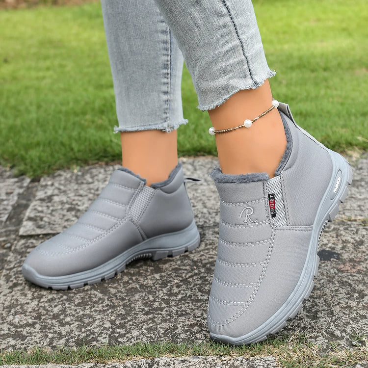 Couple Shoes, Men's and Women's Casual Shoes, Warm, Fleece, Thickened, Anti-Slip, lightweight Snow Boots with Free Shipping