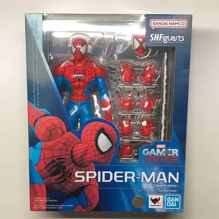 In Stock Ko Shf Figuarsts Spider Man Gamerverse Action Figures Brand New Day Collectible Action Figure Anime Action Figures Toys