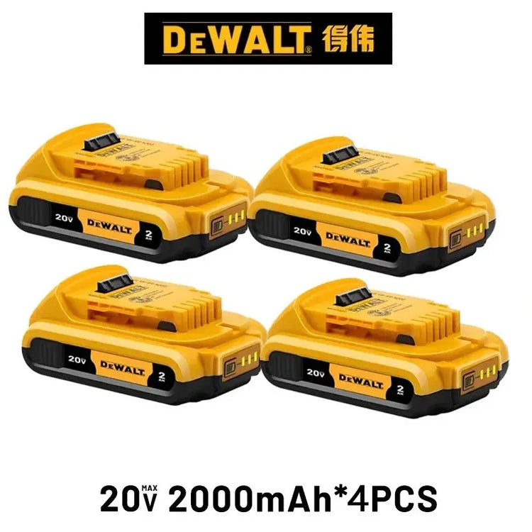 100%Original Dewalt Battery 20V 6Ah 9Ah Tool Battery DCB206 DCB205 DCB200 DCF887 DCG405 DCD791 DCF922 DCF850 DCD805 tool battery