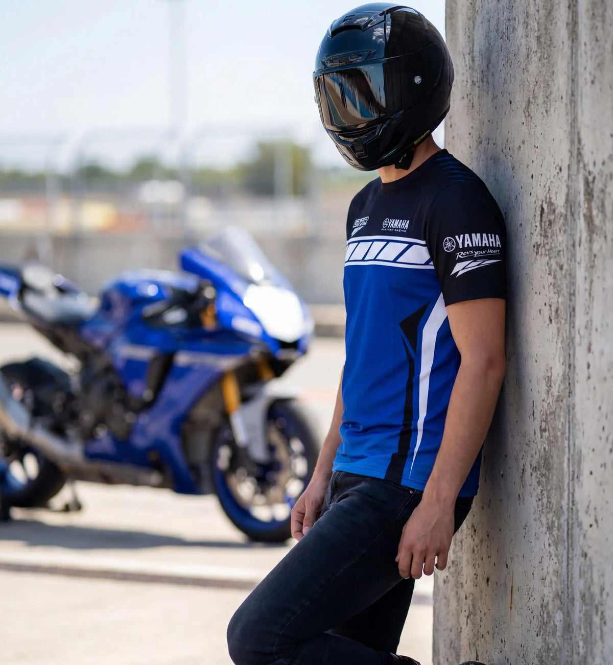 2026 Latest Yamaha GYTR Factory Team Crew Neck Quick-Dry Riding T-Shirt Summer Men's Off-road Motorcycle Locomotive Short-Sleeve