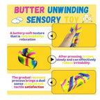 1/2/3/5 Pieces of Soft and Squeezable Butter Sticks Hand Squeezed Adult Fidget Toy Gifts to Relieve Anxiety and Stress for Adult