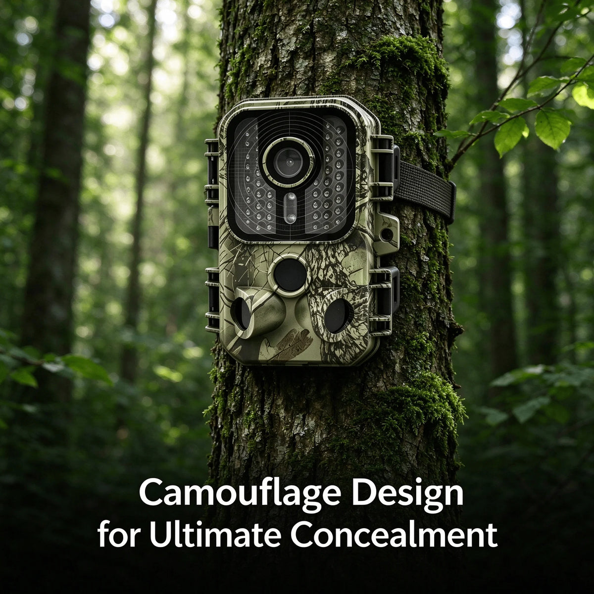 Suntekcam 24MP Hunting Trail Camera, 2.5K FHD Game Cam with 940nm Invisible Night Vision, Waterproof Motion Activated Wildlife