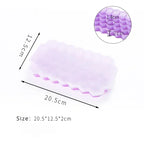 Food Grade Honeycomb Silicone Ice Tray Easy Release Ice Cube Film Reusable Freezer Mould Household Kitchen Drink Frozen Making