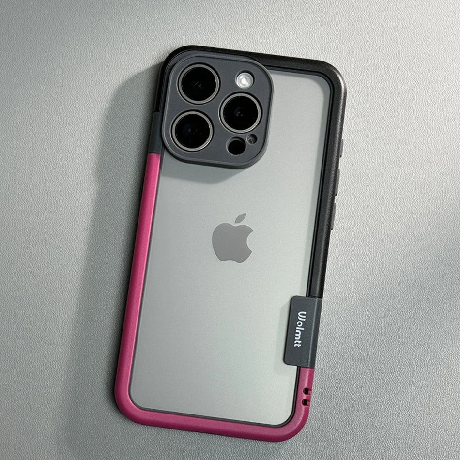 Shockproof Soft Silicone Frame Phone Case for iPhone 18 17 Pro Max 13 14 15 16 NoBack Heat Dissipation Protection Bumper Cover