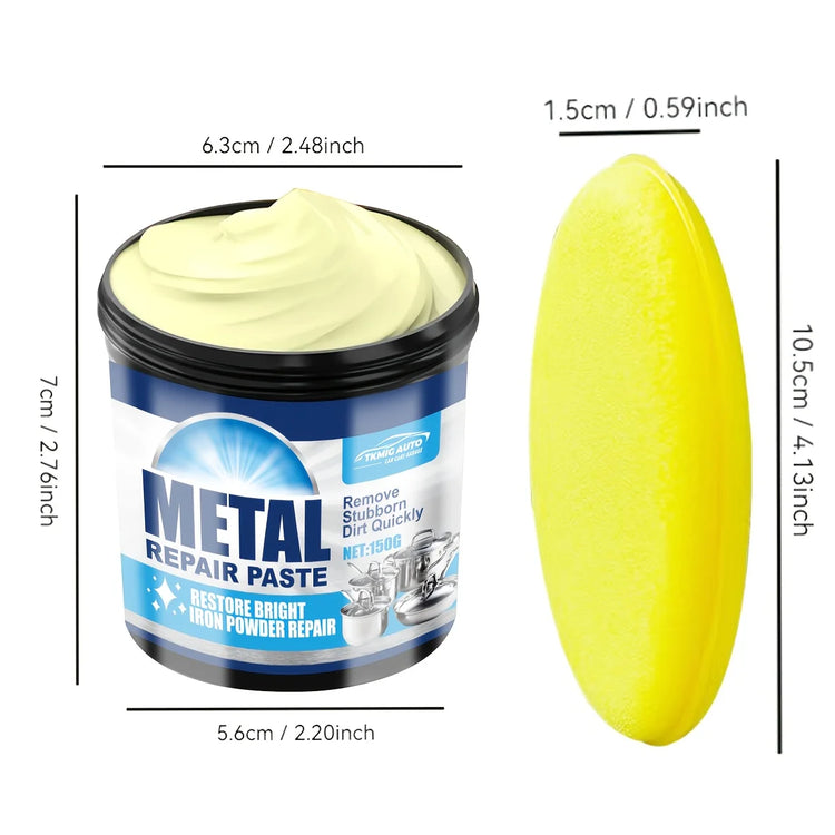 Heavy Oil Cleaning Cream Cookware Remover Pot Bottom Scale Polishing Oven Grease Dirt Cleaning Kitchen Cleaning Paste 150g