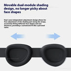 Dreamlight 3D Travel Eye Mask Sleep Blackout 3D Stereoscopic Aid Portable Adjustable Concave Molded Sleeping Eye Mask