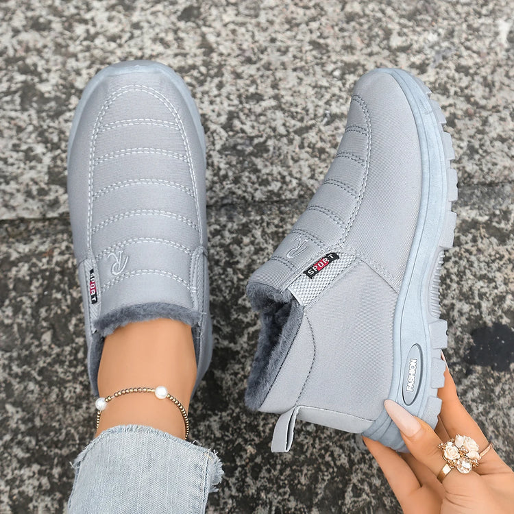 Couple Shoes, Men's and Women's Casual Shoes, Warm, Fleece, Thickened, Anti-Slip, lightweight Snow Boots with Free Shipping