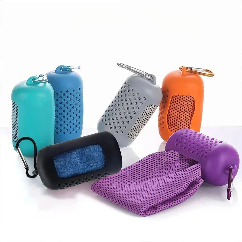 Outdoor Microfiber Sports Cooling Ice Towel Quick Dry Cold Fitness Towel for Camping - Cool Towel