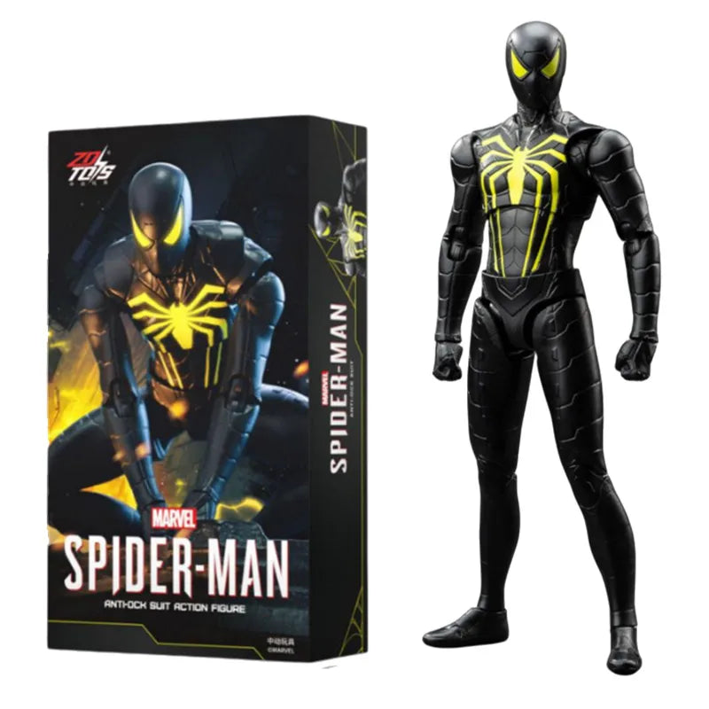 ZD TOY SpiderMan Series PS4 Game Spiderman SpiderMan Anti-OCK suit SpiderMan Velocity suit SpiderMan 2099 suit Miles Morales