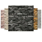 Decorative Waterproof and Moisture-Proof Self-Adhesive Wallpaper Retro Style Home Decor Bedroom Living Room Background Wall