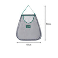 Reusable Hang Mesh Storage Bag With Smooth Edge‑Wrapped Handle Kitchen Fruit Vegetable Net Pouch Onion Garlic Potato Organizer
