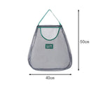 Reusable Hang Mesh Storage Bag With Smooth Edge‑Wrapped Handle Kitchen Fruit Vegetable Net Pouch Onion Garlic Potato Organizer
