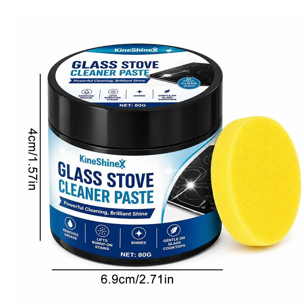 Heavy Duty Stove Oven Cleaner Paste Kitchen Cleaner Concentrated Oil Stain Remover for Range Hood Stove Cookware Cleaning Agent