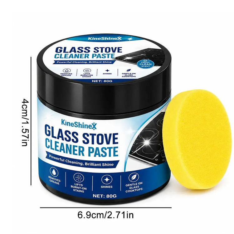Heavy Duty Stove Oven Cleaner Paste Kitchen Cleaner Concentrated Oil Stain Remover for Range Hood Stove Cookware Cleaning Agent