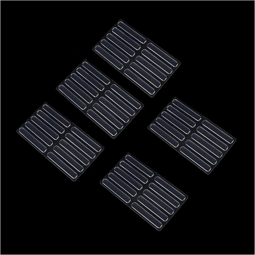 Self Adhesive Buffer Pads Refrigerator Anti-collision Strip Door Stopper Cabinet Door Bumpers Transparent Wall Protector Pad