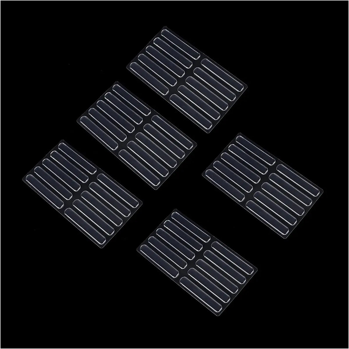 Self Adhesive Buffer Pads Refrigerator Anti-collision Strip Door Stopper Cabinet Door Bumpers Transparent Wall Protector Pad