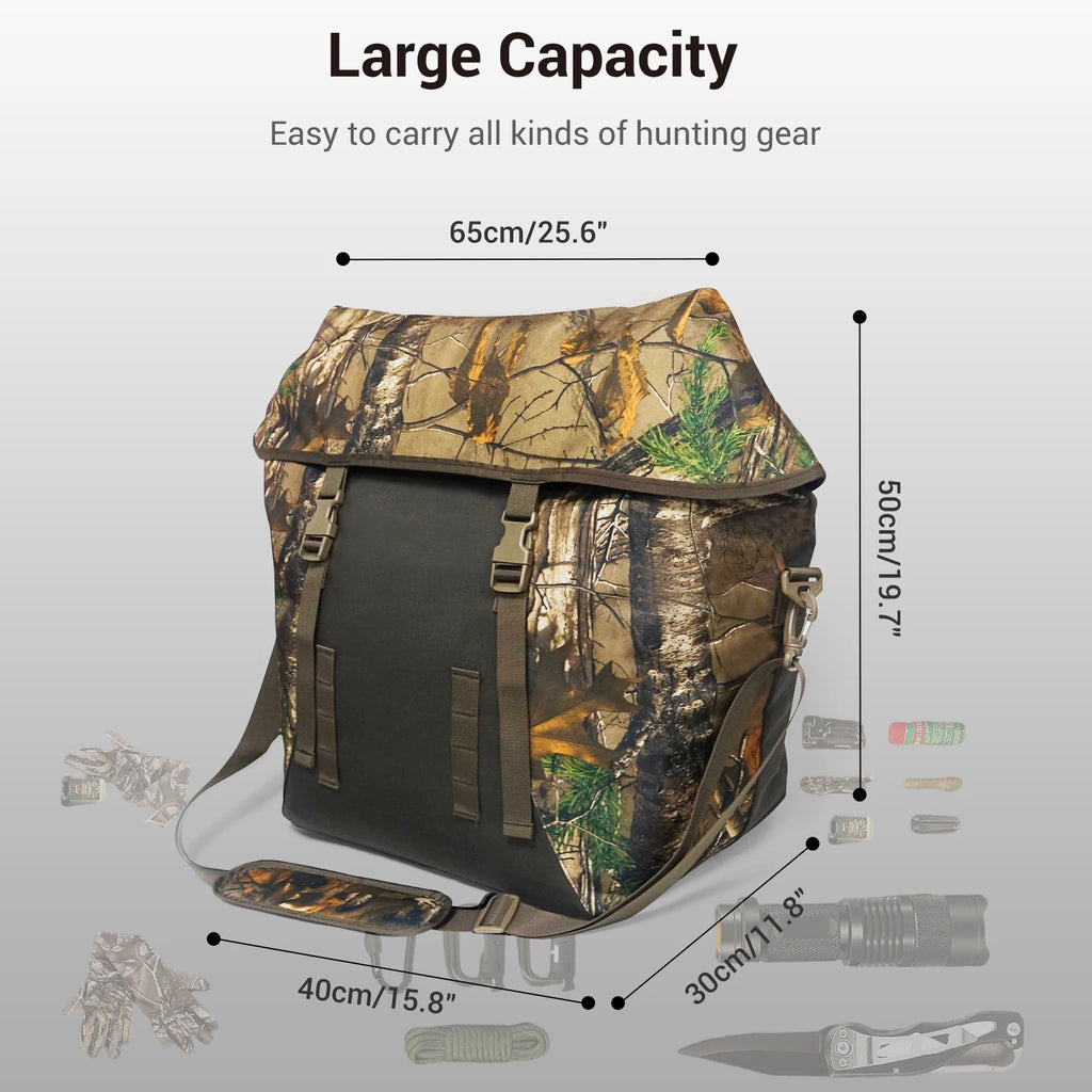WESTTUNE Hunting Scent Control Bag Waterproof Double Layers Travel Storage Bag Scent Proof Bag for Hunting Clothes & Accessories